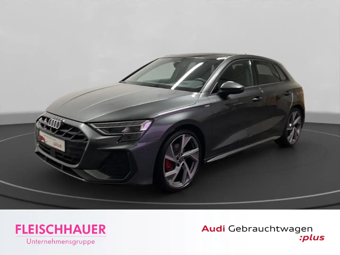 Audi A3 35 TFSI Sportback S line DSG ACC Navi AHK Pano DAB Grau - 1