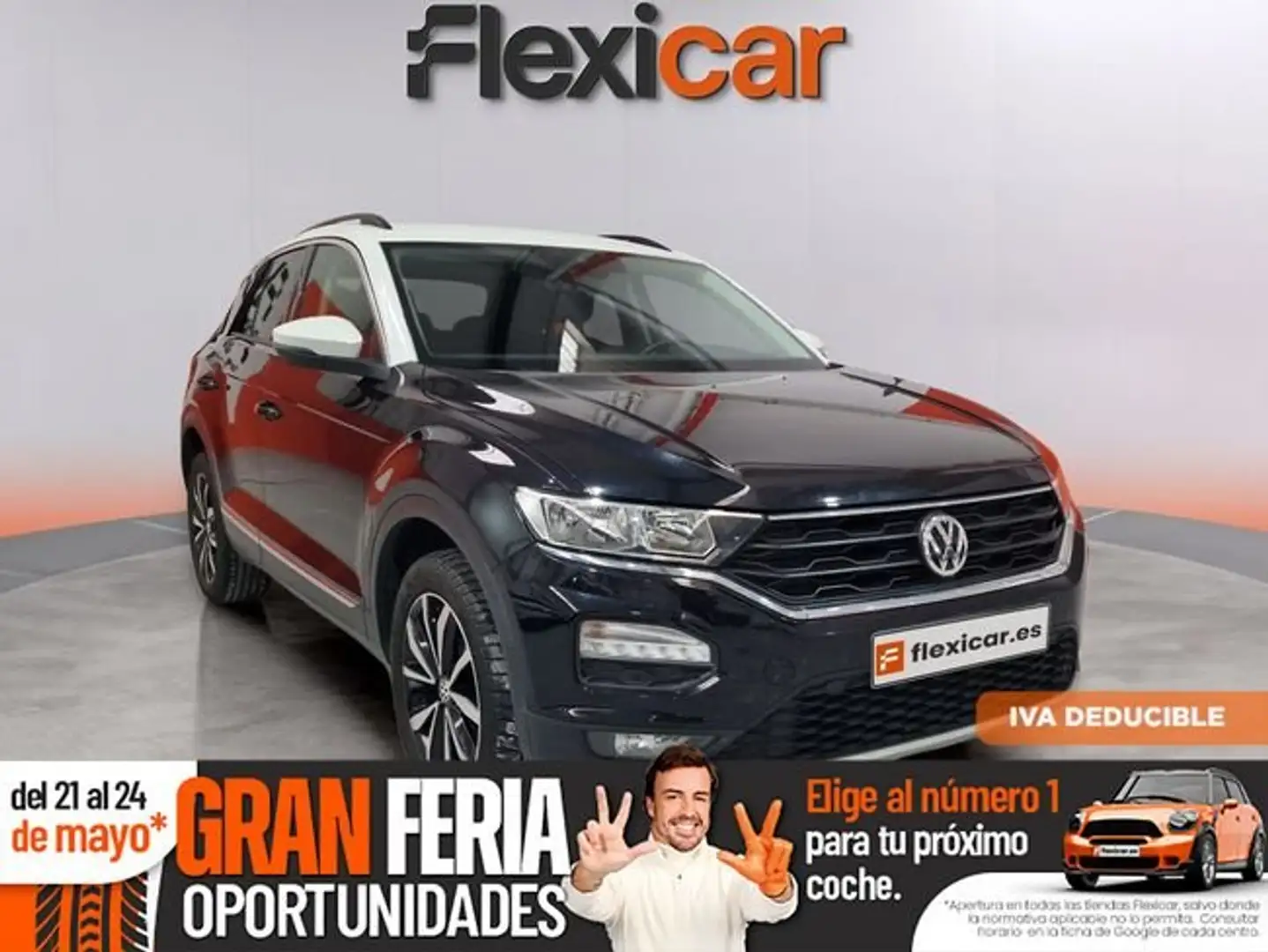 Volkswagen T-Roc 2.0TDI Advance Style 85kW Negro - 1