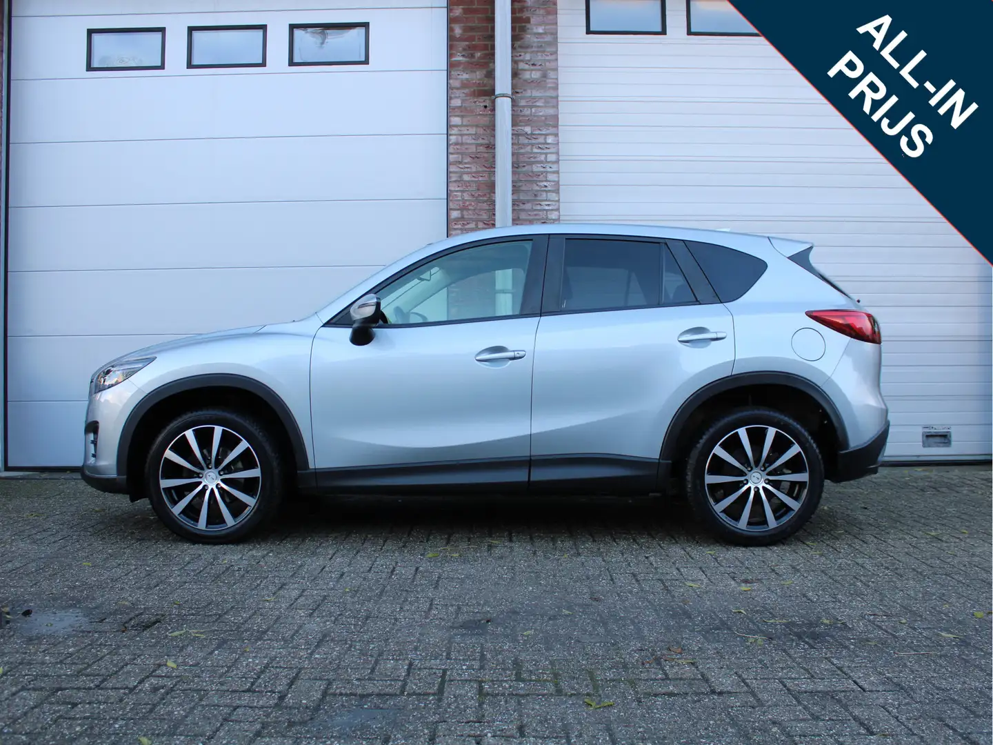 Mazda CX-5 2.0 SkyActiv-G 165 Skylease 2WD Lage km stand/Deal Grijs - 2