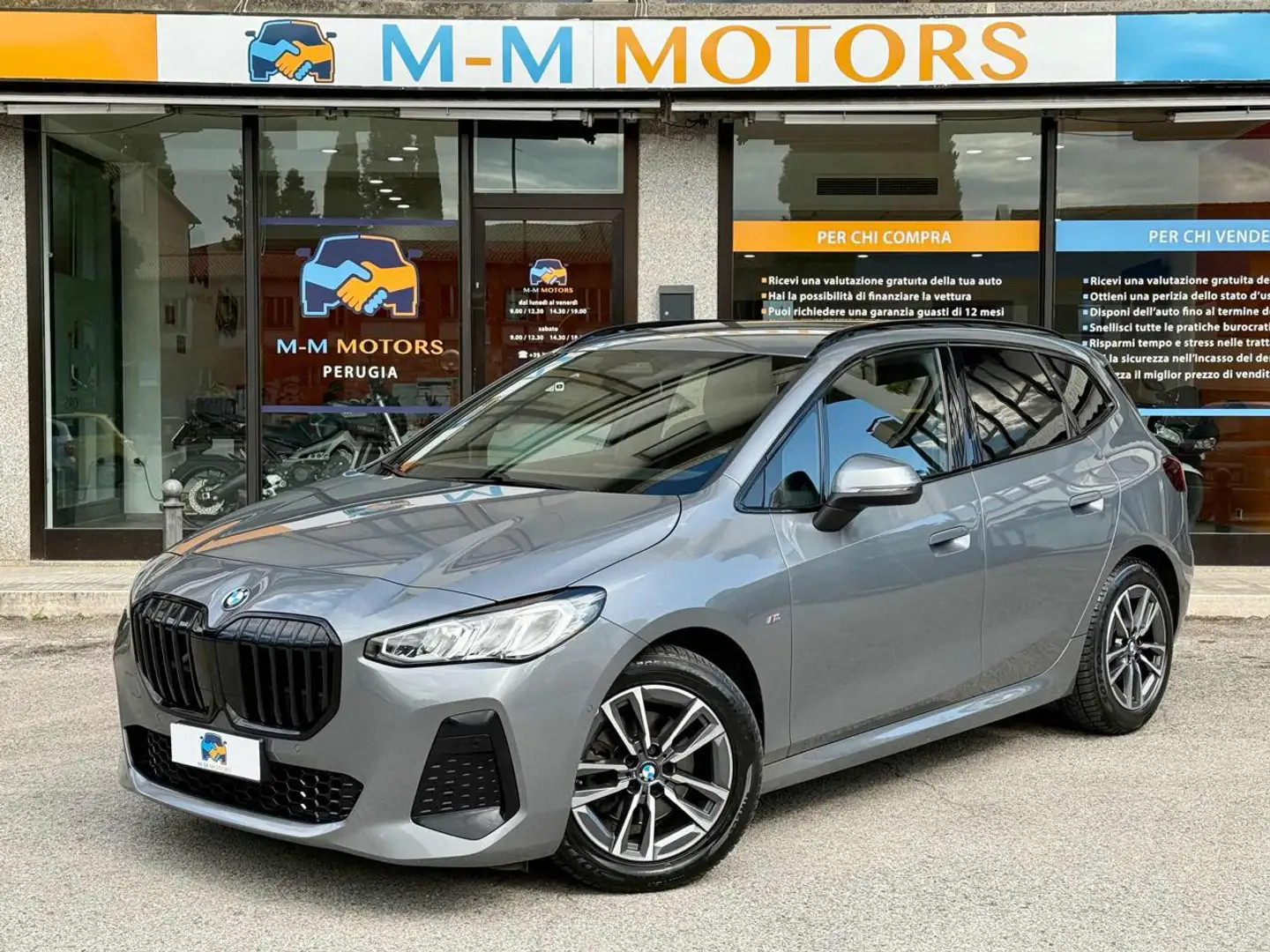 BMW 218 d Active Tourer Msport Gris - 1