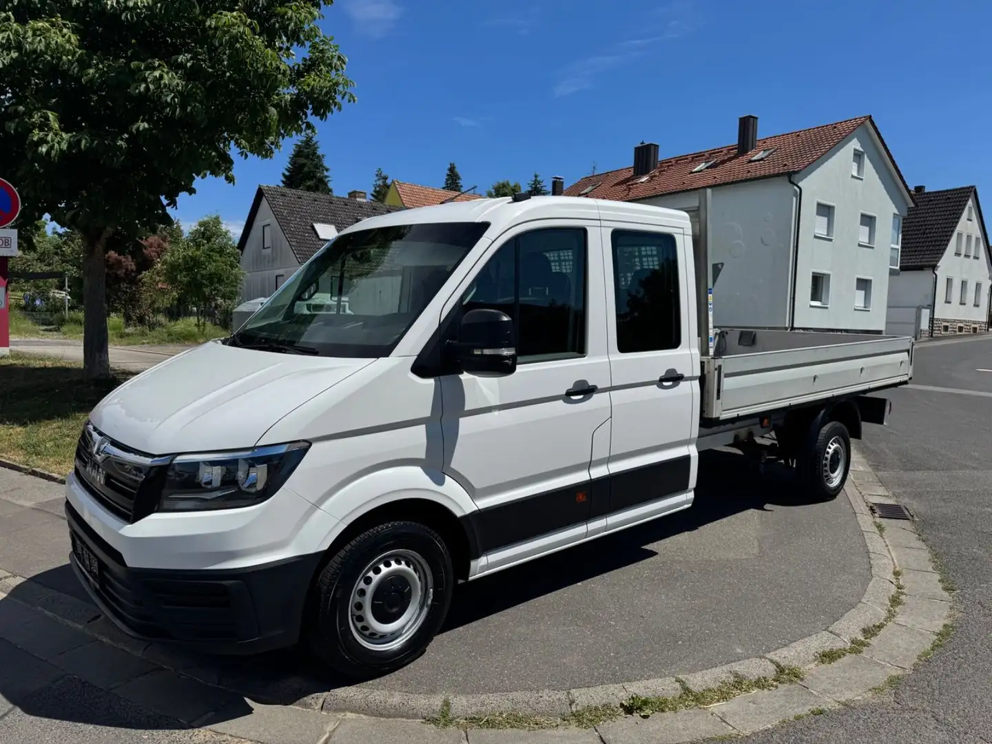 MAN TGE DOKA TÜV NEU KLIMA 7 Sitze Weiß - 2