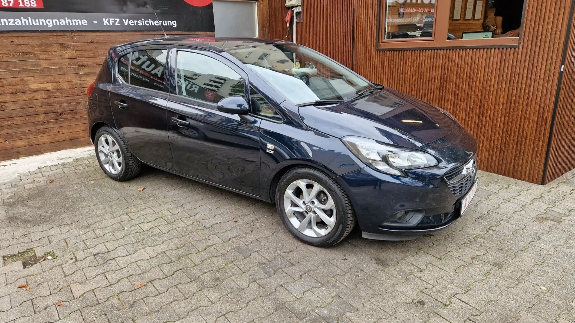 Opel Corsa E 120 Jahre Automatik, PDC, LHZ, SHZ Blau - 2