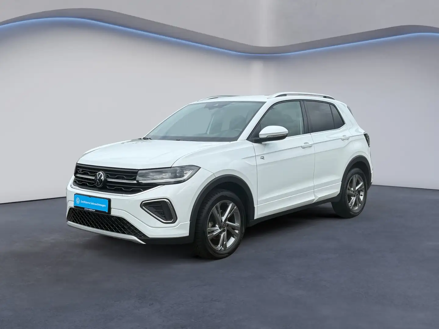 Volkswagen T-Cross 1.5 TSI R-Line DSG+KAM+NAVI+IQ-LIGHT Bianco - 1
