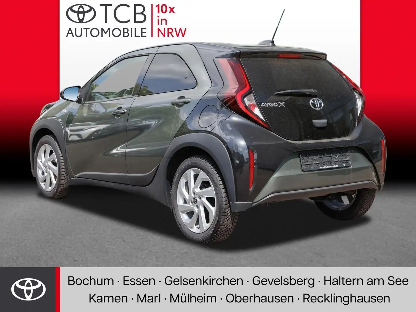 Toyota Aygo X 1.0 PULSE KLIMA LM-FELGEN BT Grün - 2