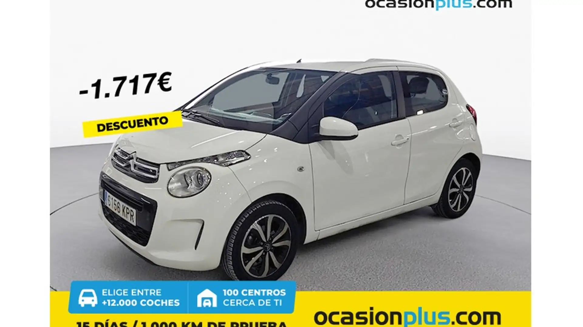 Citroen C1 1.0 VTi City Edition ETG 72 Blanco - 1