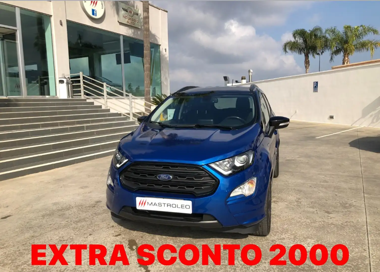Ford EcoSport EcoSport 1.0 ecoboost ST-Line 100cv,Km Certificati Bleu - 1