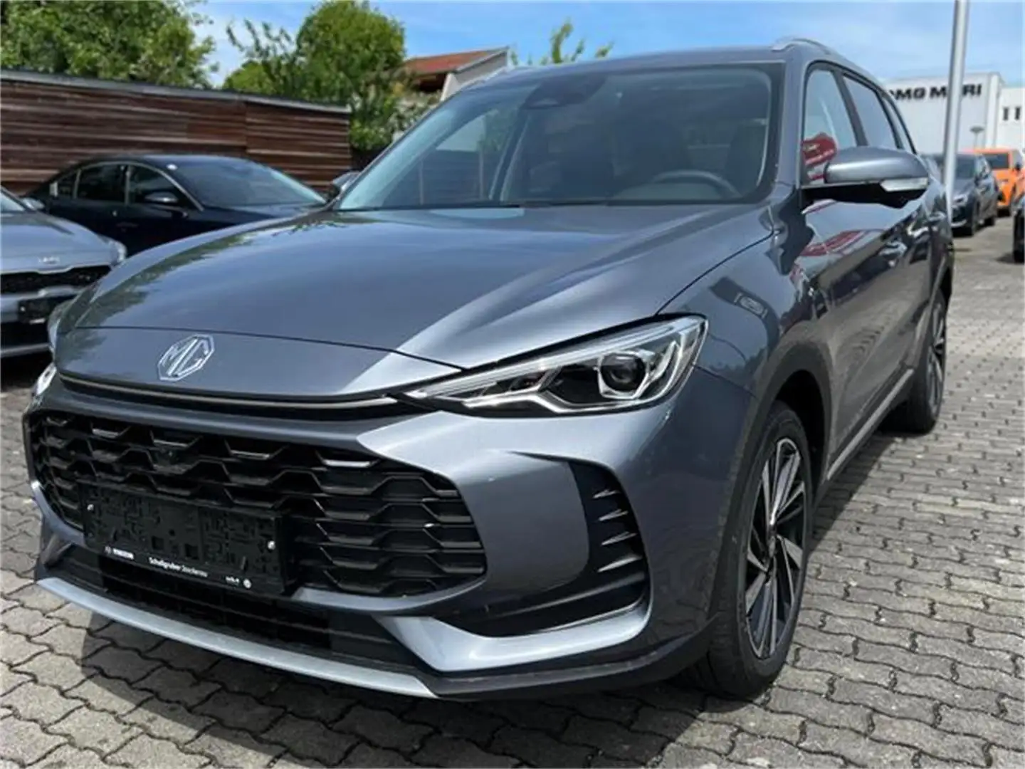 MG ZS HEV+ Hybrid Luxury Gris - 1