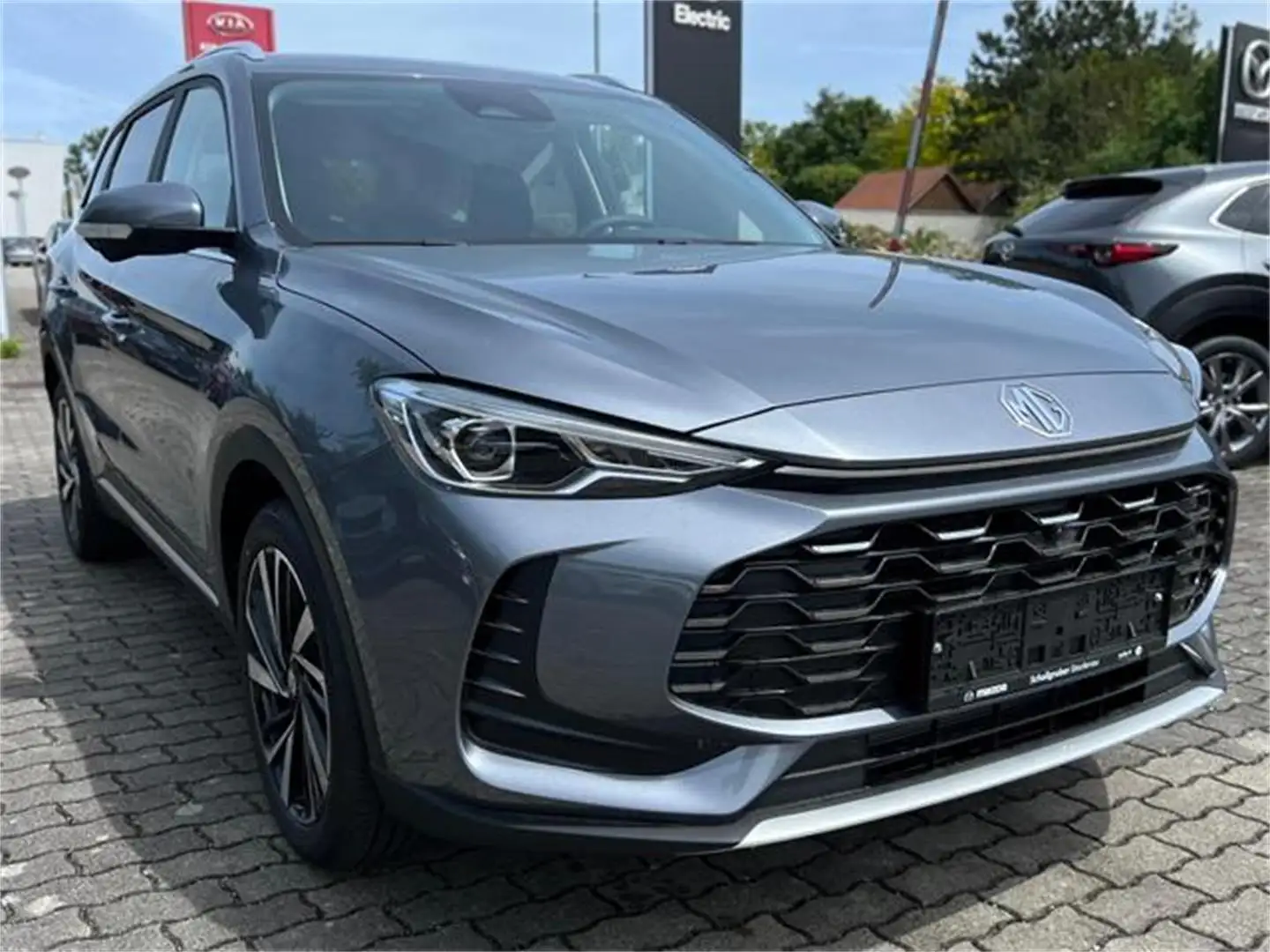 MG ZS HEV+ Hybrid Luxury Gris - 2