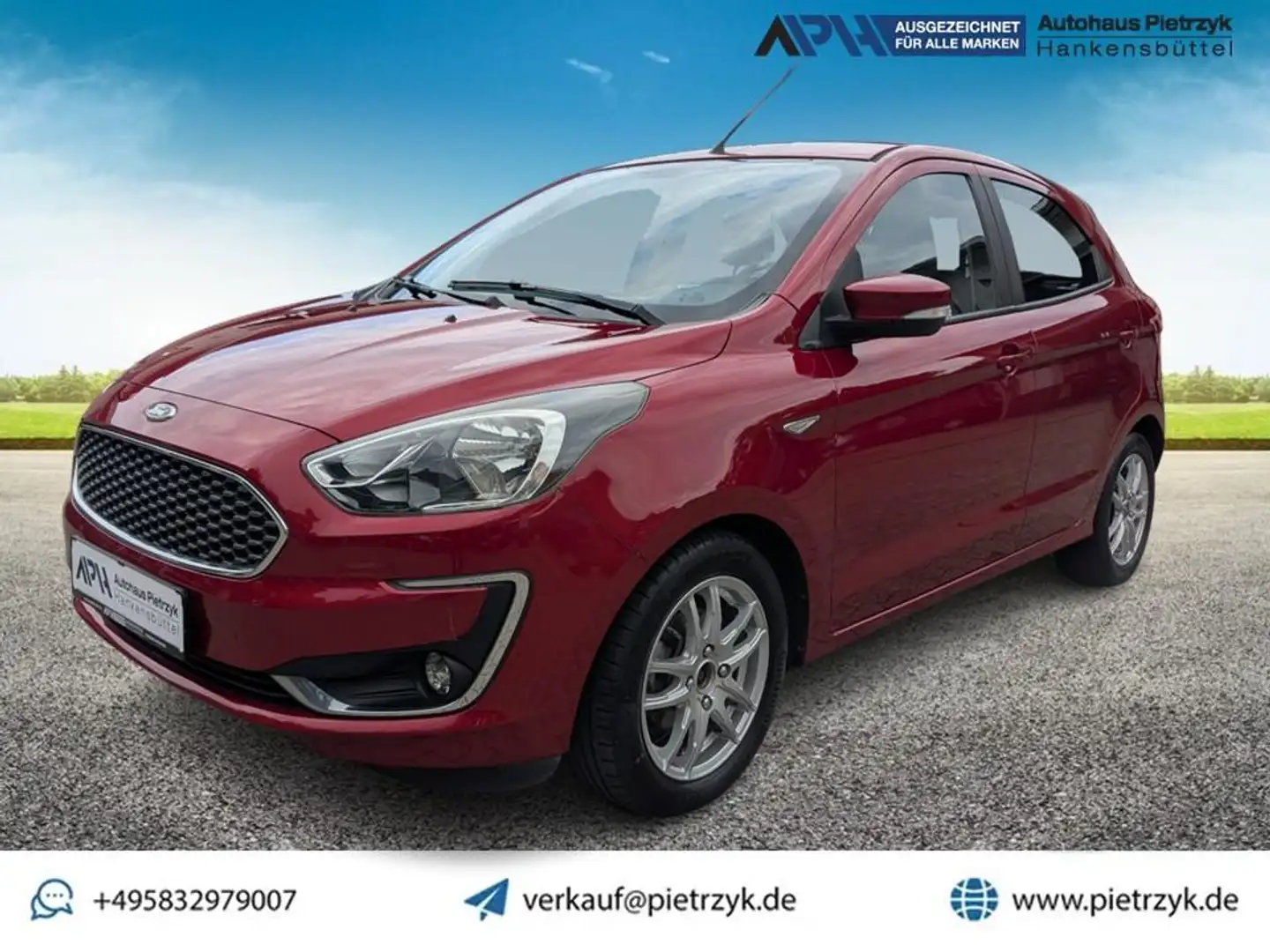 Ford Ka/Ka+ + Cool & Connect 1.2 Ti-VCT KAT 3-Zyl. Rot - 2