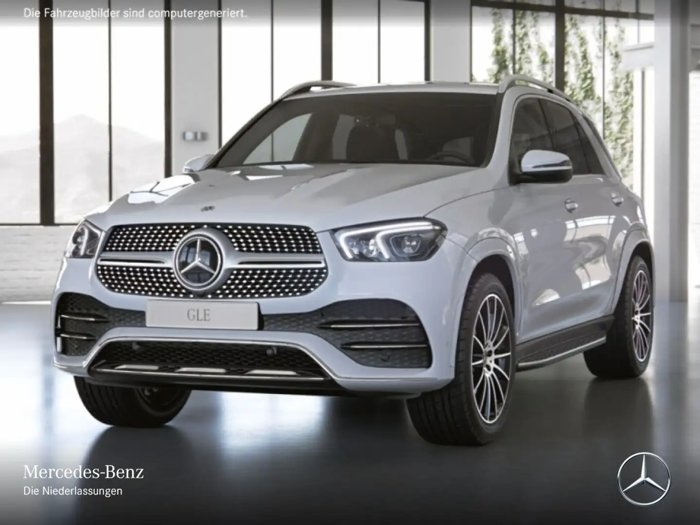 Mercedes-Benz GLE 350 de 4M AMG+AHK+LED+FAHRASS+KAMERA+21"+9G Wit - 2