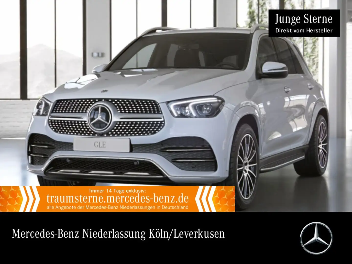 Mercedes-Benz GLE 350 de 4M AMG+AHK+LED+FAHRASS+KAMERA+21"+9G Wit - 1