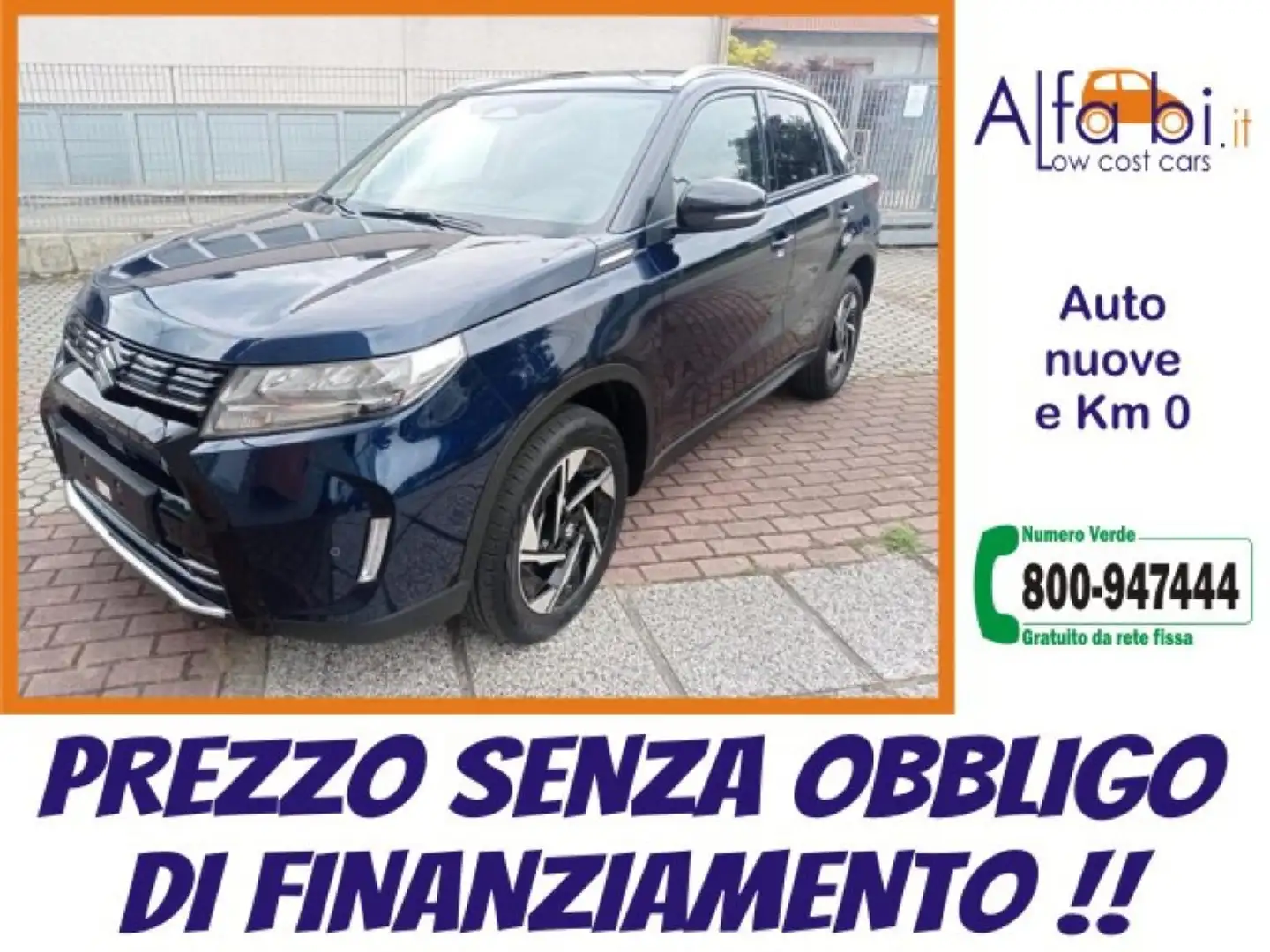 Suzuki Vitara MY24 1.4 129CV Hybrid 4WD Man. Top Blu/Azzurro - 1