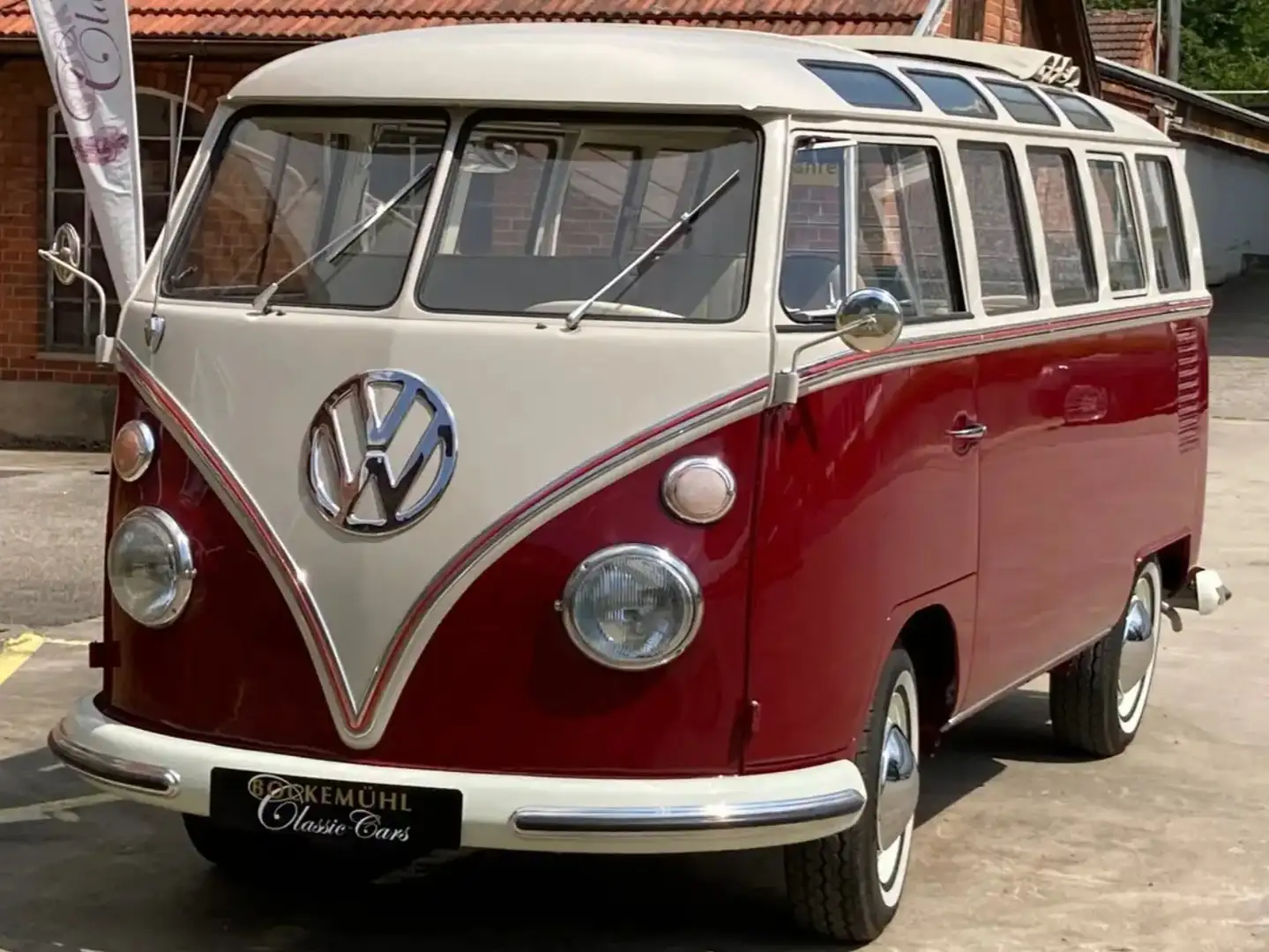 Volkswagen T1 Samba 21 Fenster neuwertig Rojo - 2