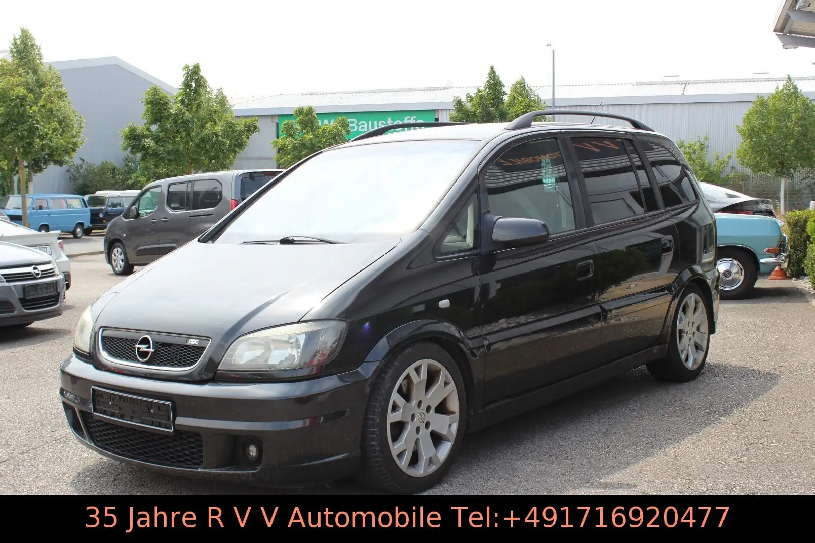 Opel Zafira A 2.0, OPC, Leder, Scheckheftgepflegt Black - 1