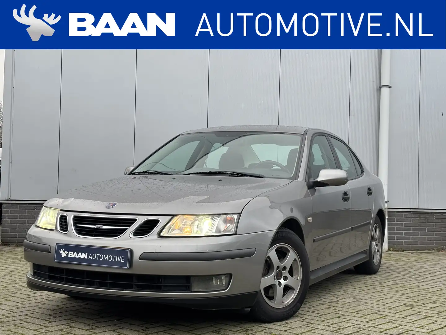 Saab 9-3 Sport Sedan 1.8t Linear Business | Volledig onderh Grijs - 1