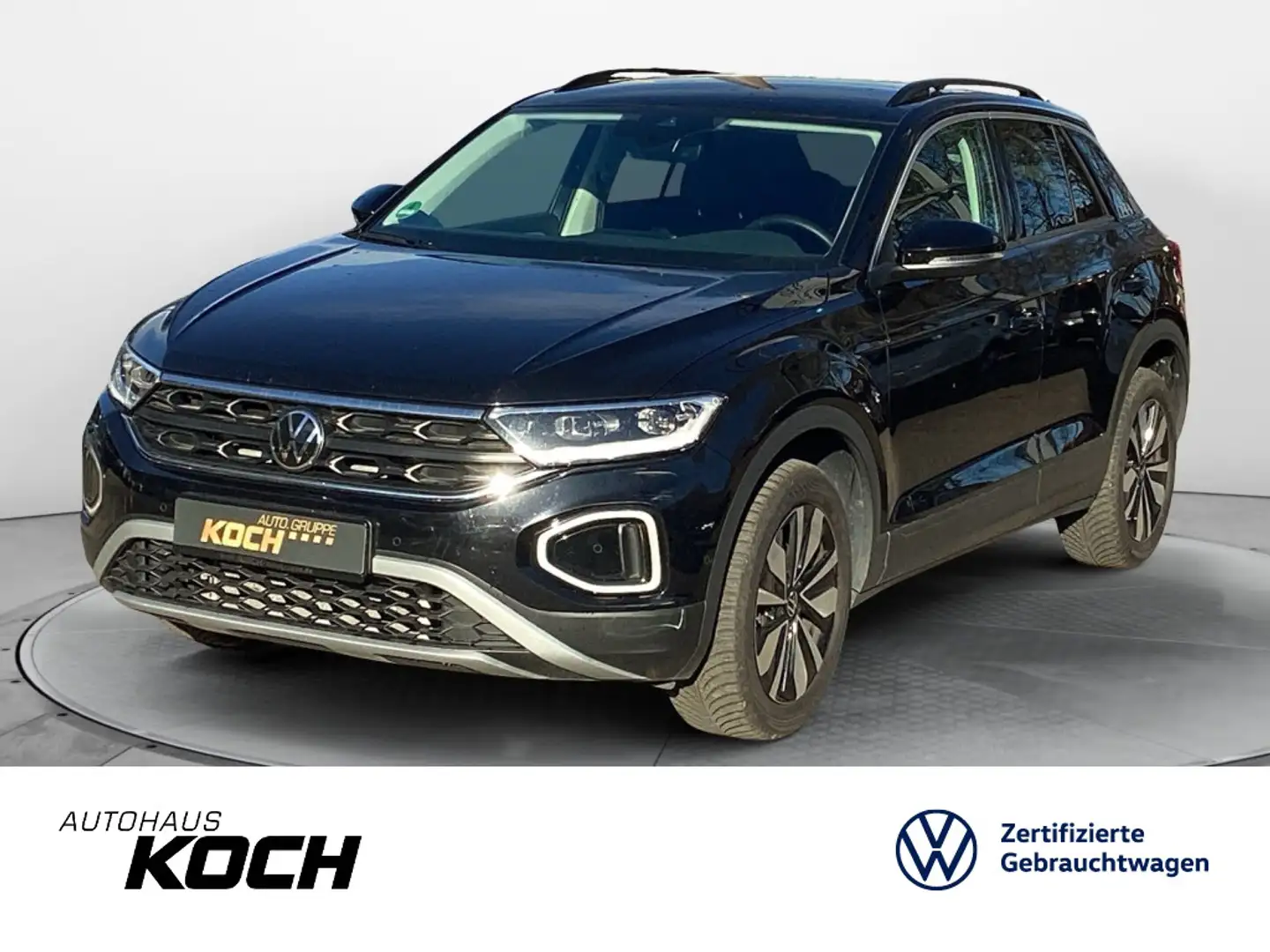 Volkswagen T-Roc 2.0TDI Goal DSG AHK Navi LED Kamera Schwarz - 1
