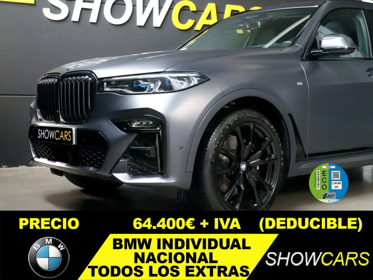 BMW X7 xDrive 40dA Bleu - 1