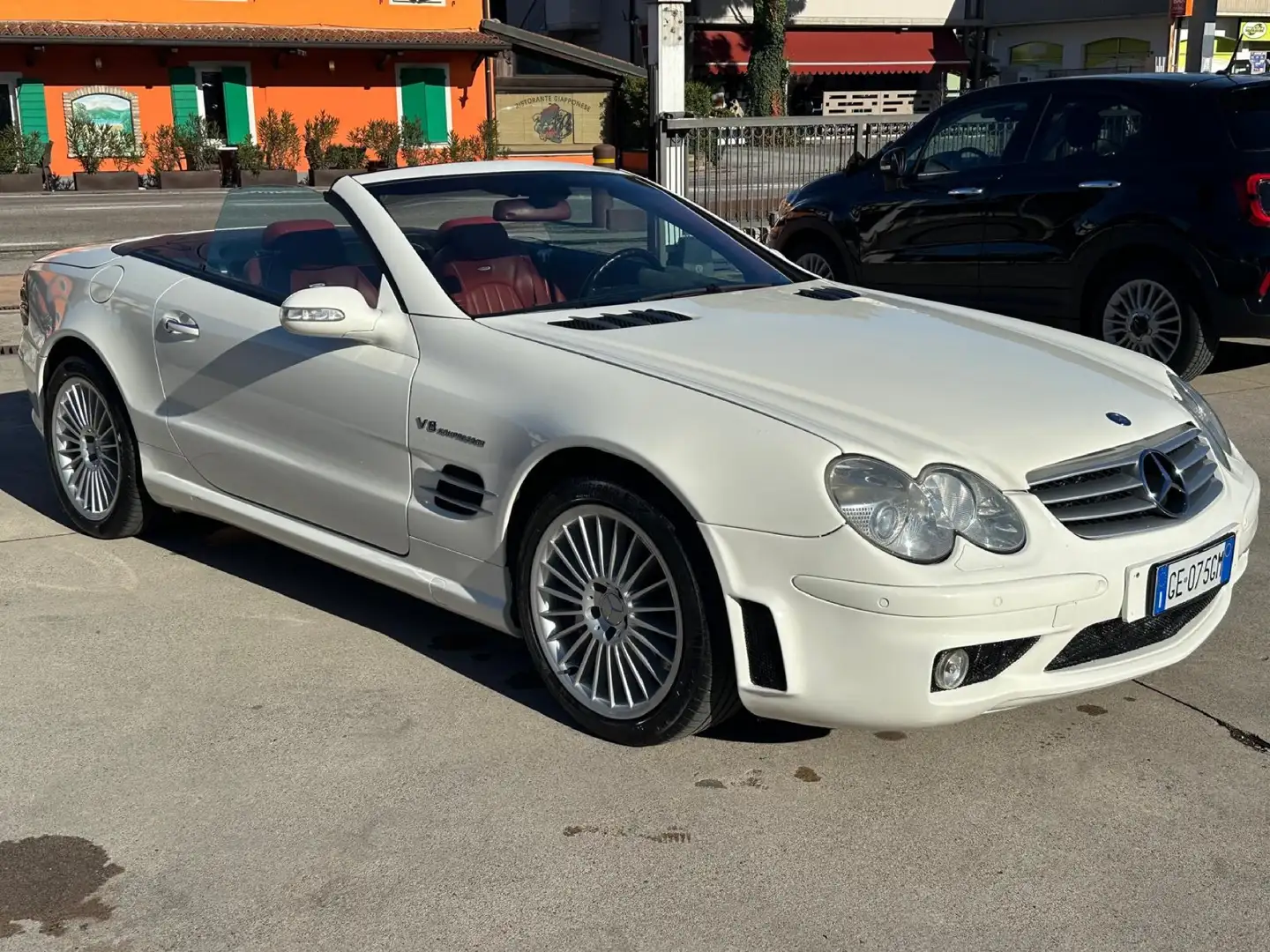 Mercedes-Benz SL 55 AMG Performance PANORAMA ISCRITTA A.S.I. Alb - 1