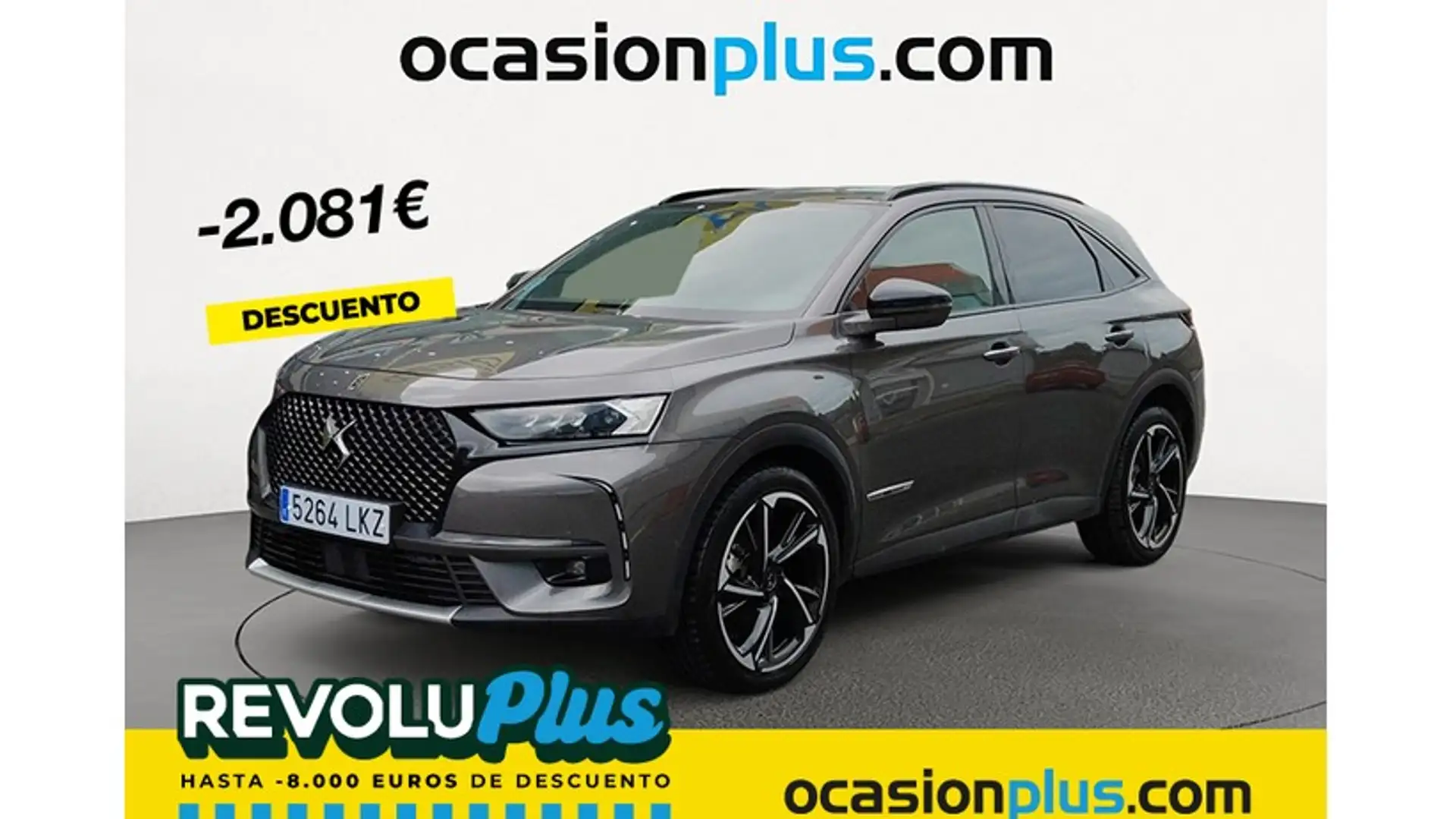 DS Automobiles DS 7 Crossback 2.0BlueHDi Louvre Aut. Grau - 1