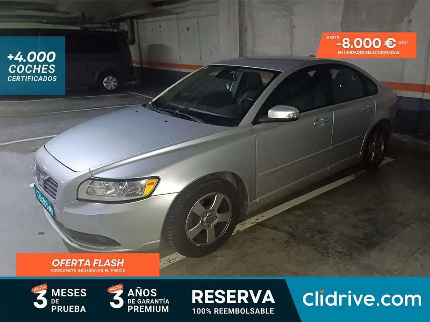 Volvo S40 1.6D DRIVe Momentum Gris - 1