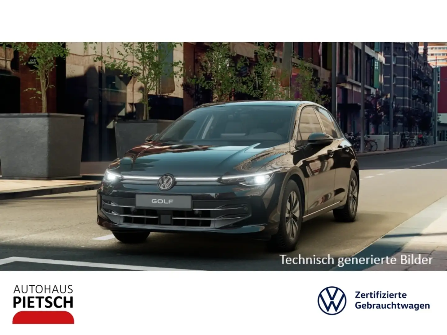 Volkswagen Golf VIII 1.5 eTSI Goal LED+ AHK ACC Navi Kamera Schwarz - 1
