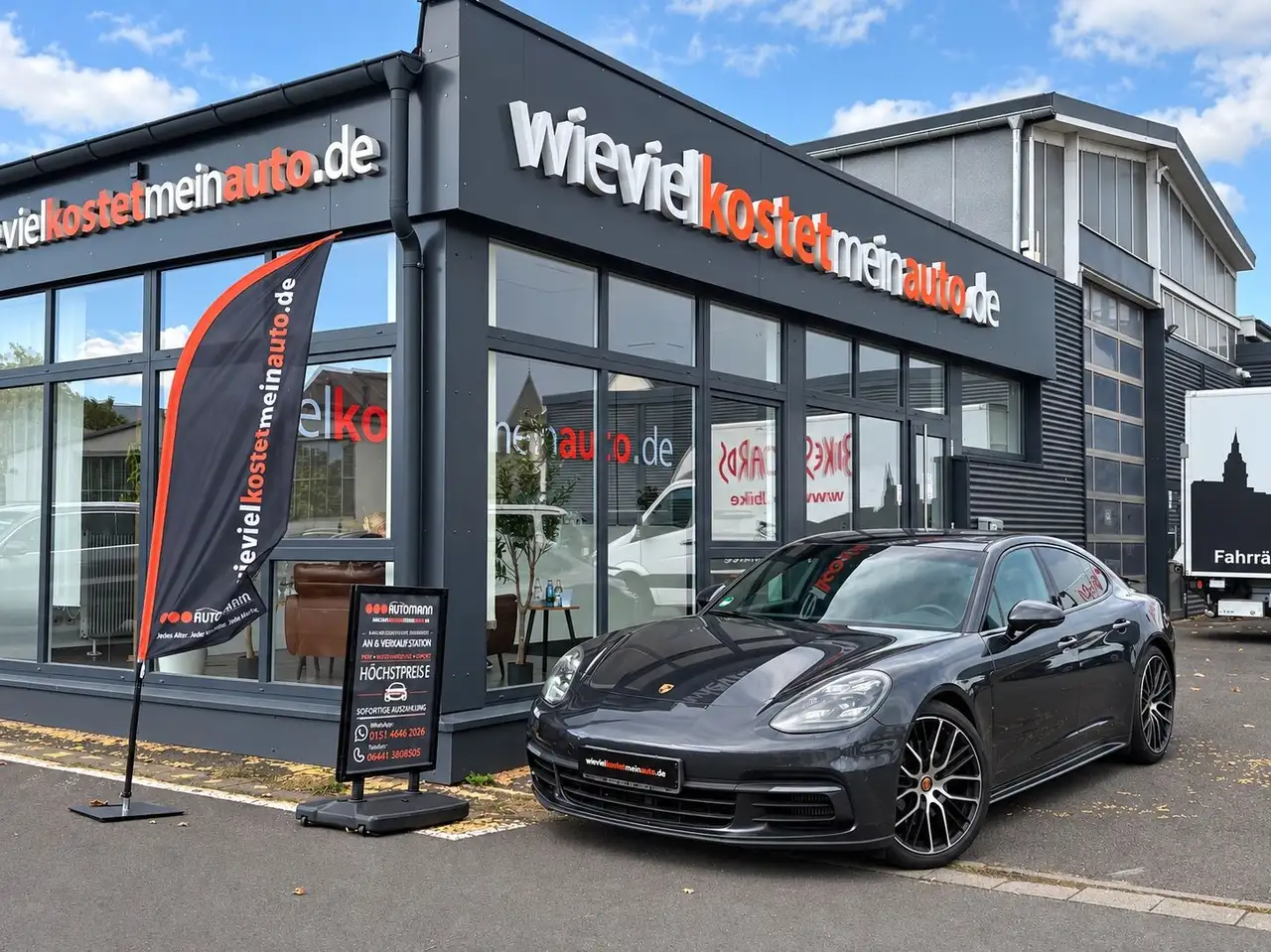 2017 Porsche Panamera 4S Diesel Appro12/2028*Matrix*Pano*14We, photograph 1