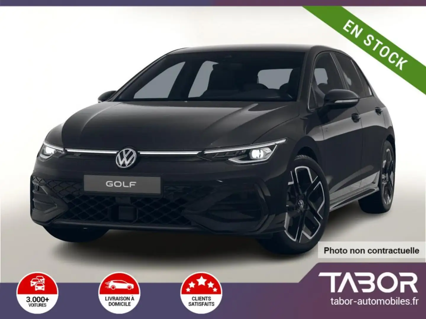 Volkswagen Golf 8 1.5 eTSI 115 DSG MY25 R-Line Noir - 1