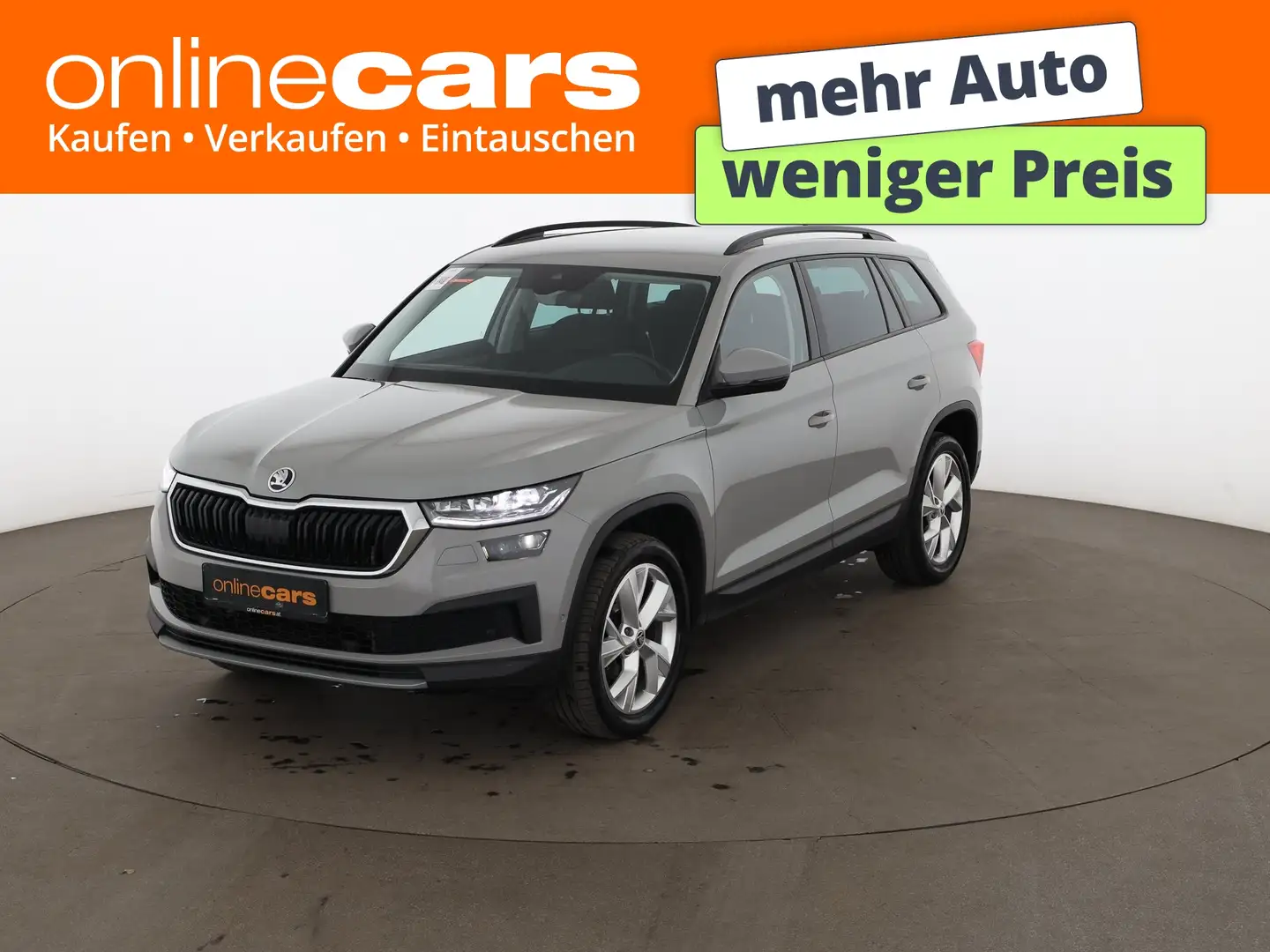 Skoda Kodiaq 2.0 TDI Tour Aut MATRIX AHK RADAR NAVI PDC Grau - 1