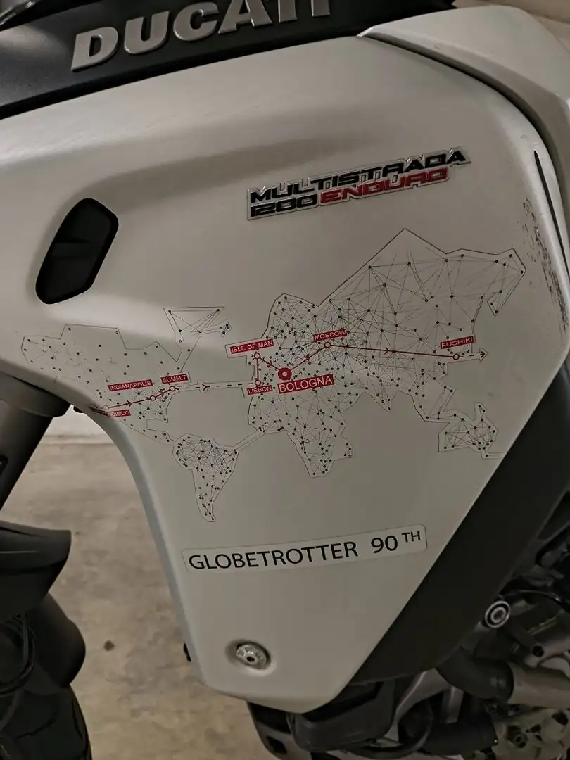 Ducati Multistrada 1200 enduro touring pack Alb - 2