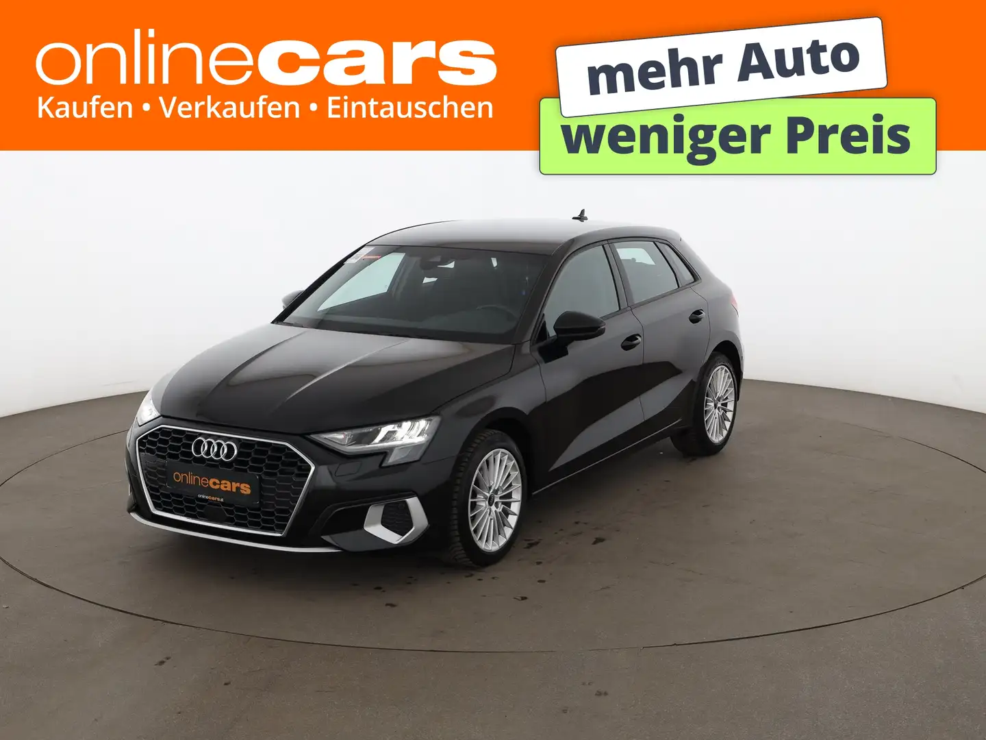 Audi A3 SB 30 TDI advanced Aut LED LEDER NAVI SITZHZG Schwarz - 1