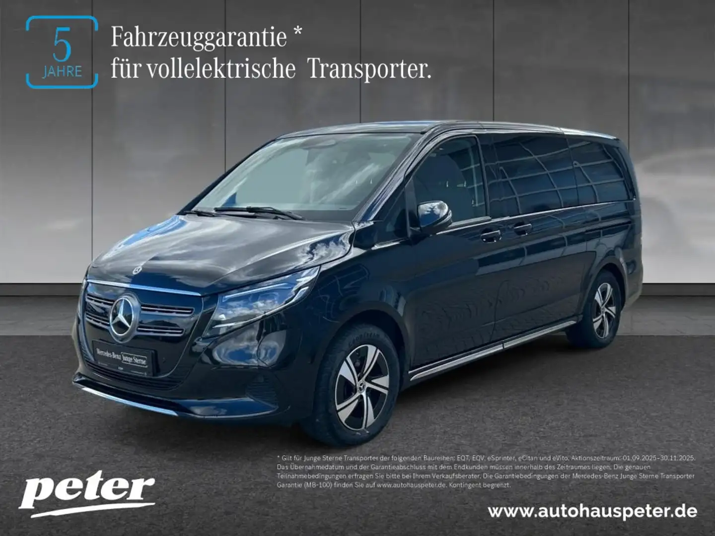 Mercedes-Benz EQV 300 LED+MBUX+ARMATIC+PANO Noir - 1