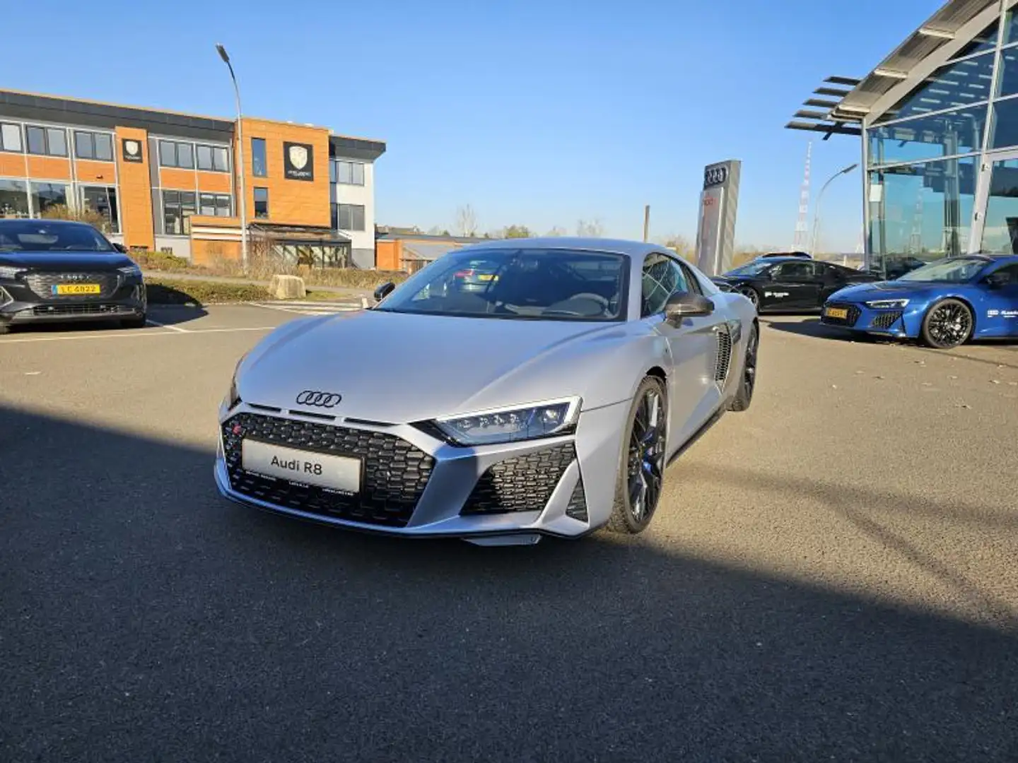 Audi R8 Coupe V10 performance quattro Plateado - 1