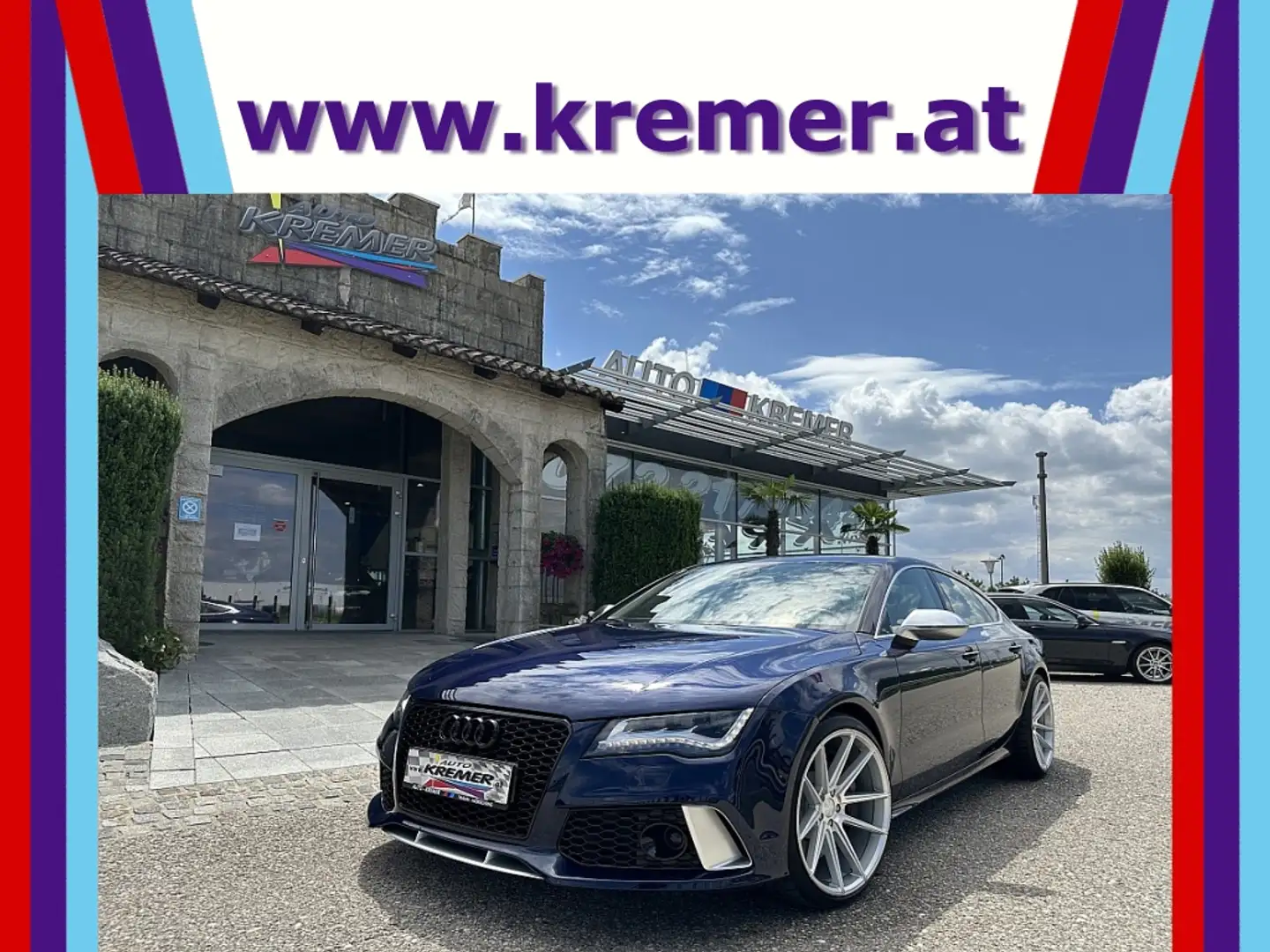 Audi S7 Sportback 4,0 TFSI V8 quattro S-tronic/R -LOOK/... plava - 1