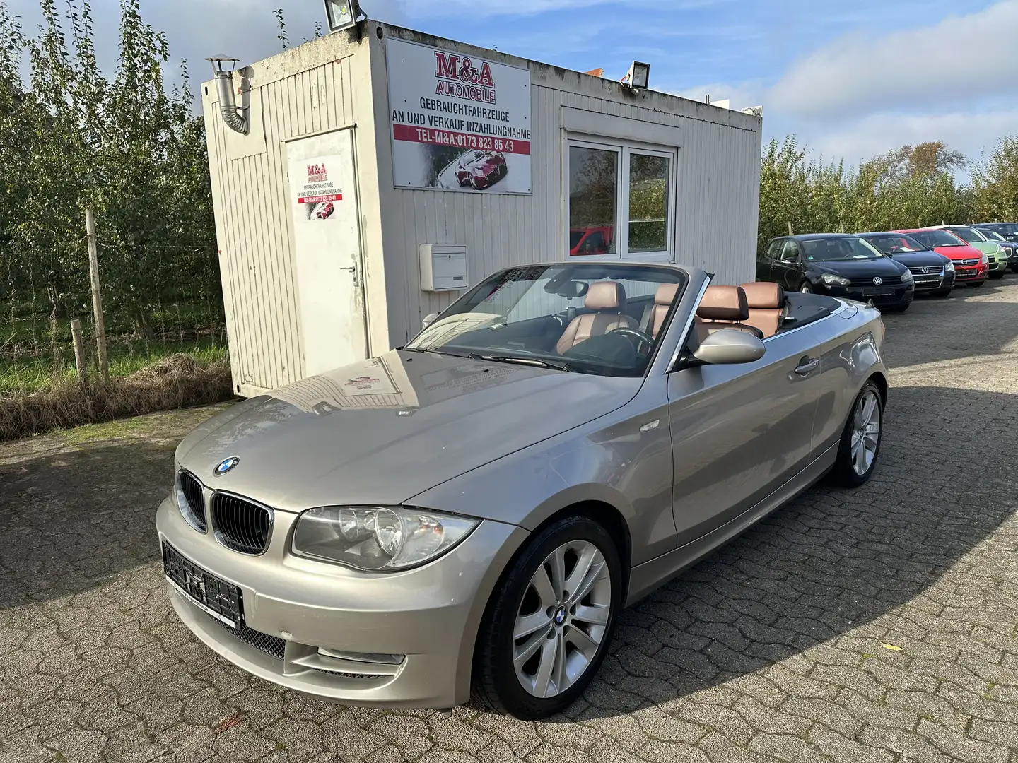 BMW 118 118i Cabrio Automatik Leder Klima!!! Gold - 1