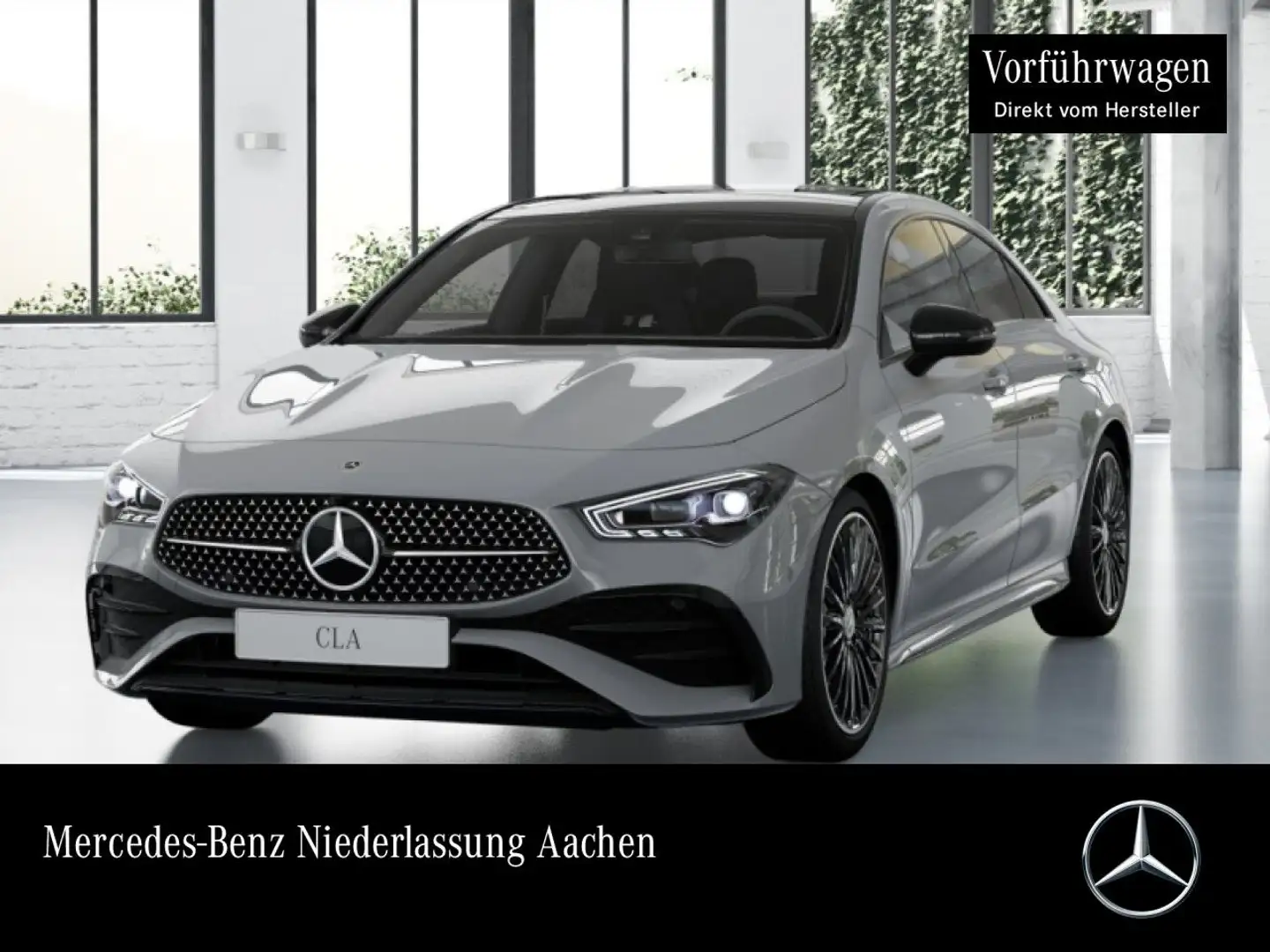 Mercedes-Benz CLA 180 AMG+NIGHT+PANO+MULTIBEAM+KAMERA+TOTW+7G Gris - 1