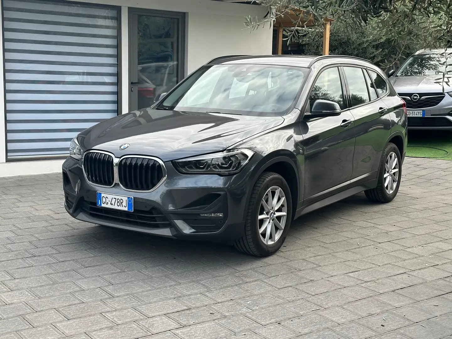 BMW X1 X1 Xdrive 18d integrale Business Stronik aziendale Grigio - 1