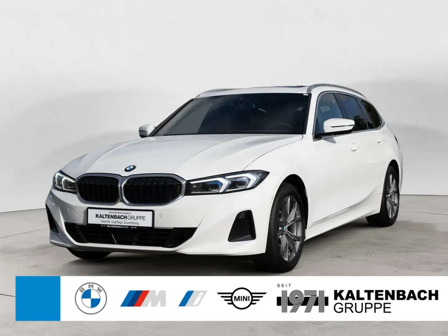 BMW 320 d Touring FACEL. PANO HUD LED ACC NAVI H/K Weiß - 1