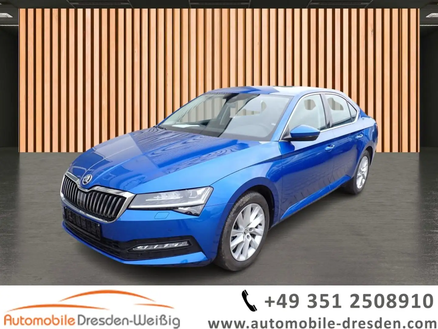 Skoda Superb 1.5 TSI DSG Ambition*Navi*Matrix-LED* Niebieski - 1