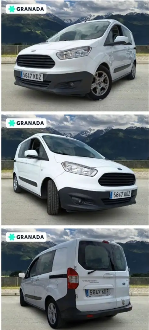 Ford Transit Courier Kombi 1.0 Ecob. Ambiente Blanco - 2