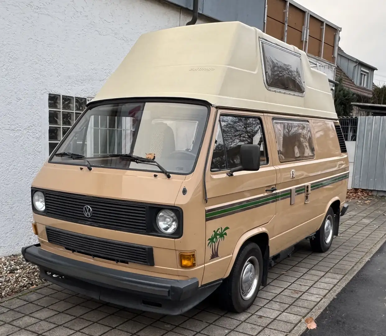 Volkswagen T3 California Malibu Campingfahrzeug H Kennzeichen Liebhaber Beige - 1