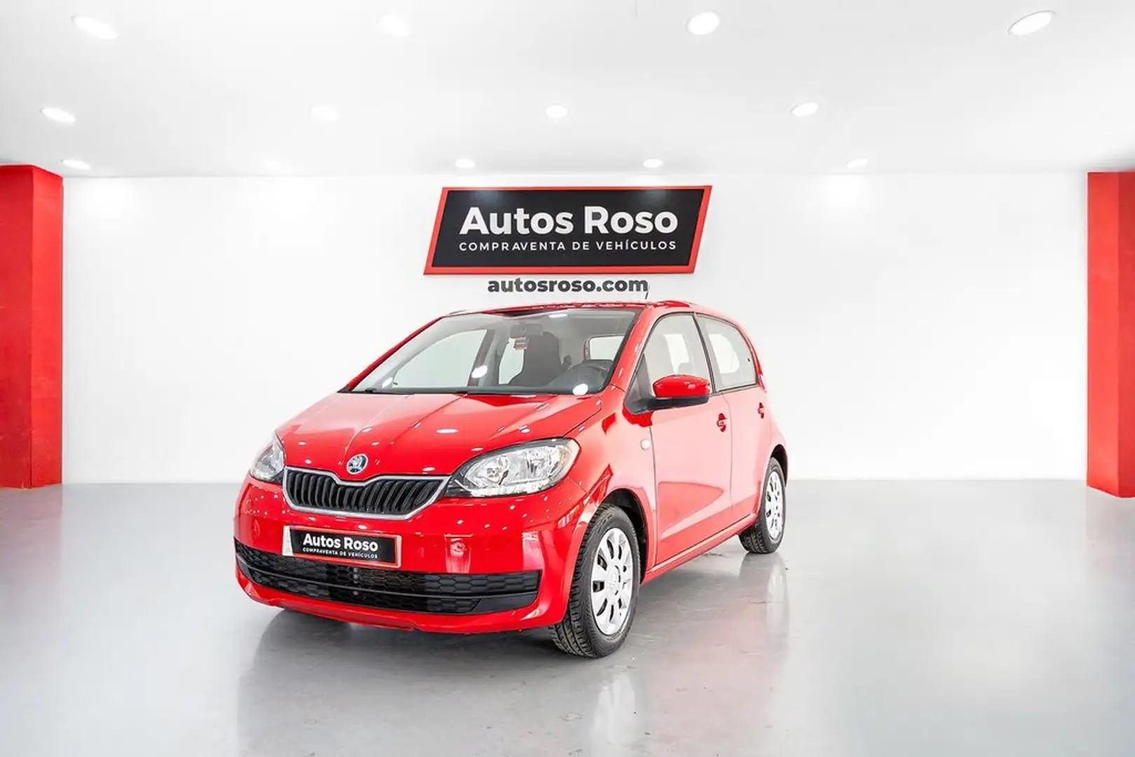 Skoda Citigo 1.0 MPI 44KW (60cv) Active Rojo - 1