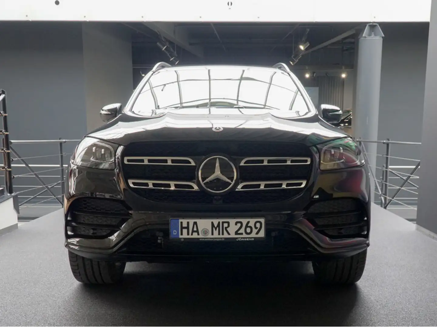 Mercedes-Benz GLS 400 d 4M AMG-Sport/Pano/Burm/Sitzklima/Stdhz Negro - 2