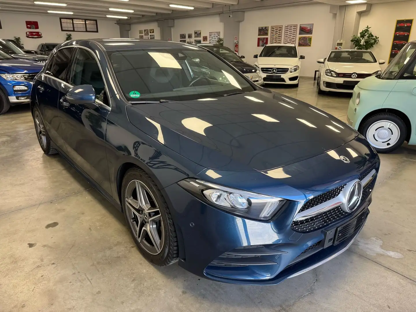 Mercedes-Benz A 200 d Premium AMG auto Full Garanzia 12 Mesi Blu/Azzurro - 1