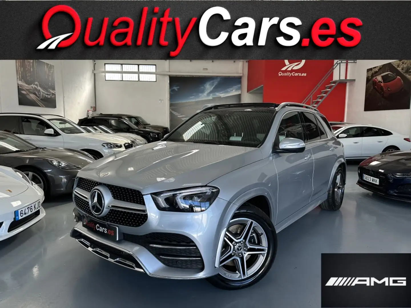 Mercedes-Benz GLE 400 400d 4Matic Aut. Gris - 1