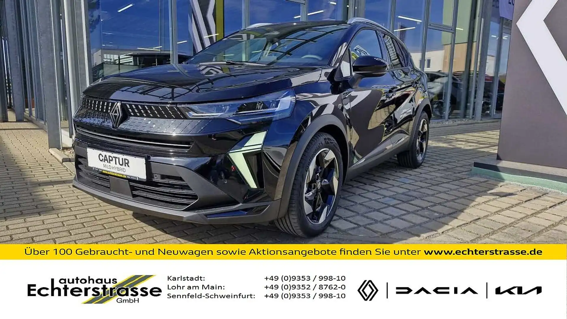Renault Captur Techno TCe 160 EDC | AKTION Schwarz - 1