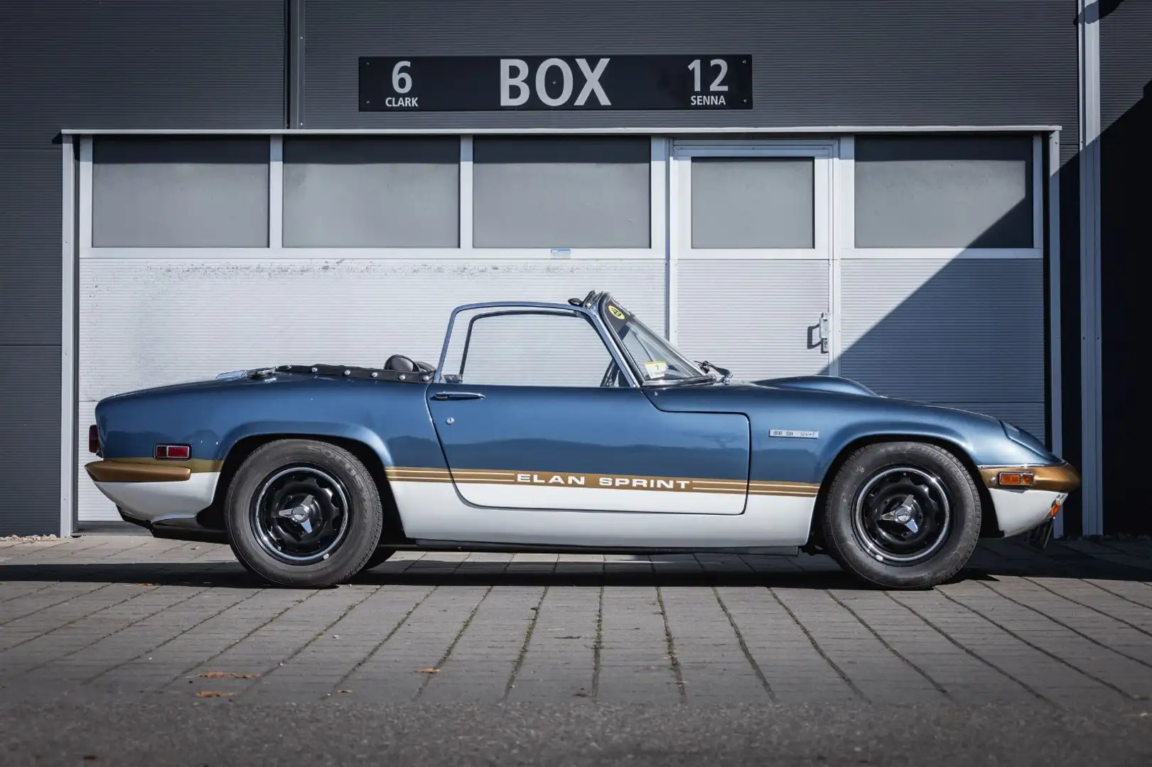 Lotus Elan Sprint Cabrio Blau - 2