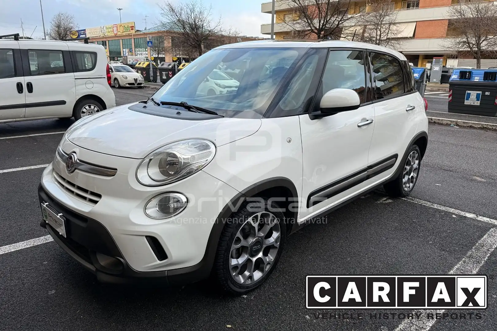 Fiat 500L 500L 1.3 Multijet 95 CV Trekking Blanc - 1