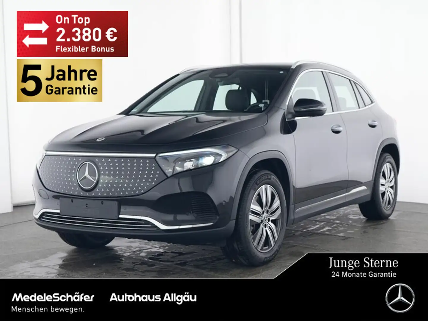 Mercedes-Benz EQA 300 EQA 300 4M Prgressive 18" Vorr.-Distronic LED Park Schwarz - 1