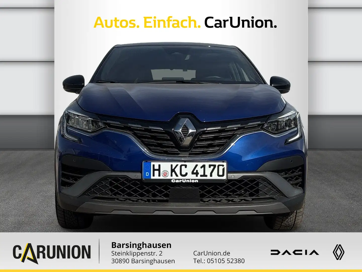 Renault Captur R.S. LINE TCe 140 Blau - 2