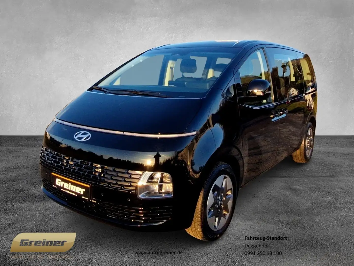 Hyundai STARIA 9-Sitzer 1.6 T-GDI HEV Trend KAMERA Schwarz - 1